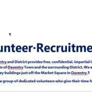 Citizens Advice Volunteer Recruitment Poster