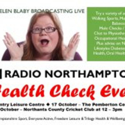 BBC Radio Northampton Health Check Events poster