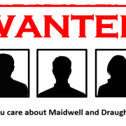 Image for Wanted Poster with a question "Do you care about Maidwell and Draughton?"