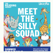 Poster for the Reading Agency Library Plus